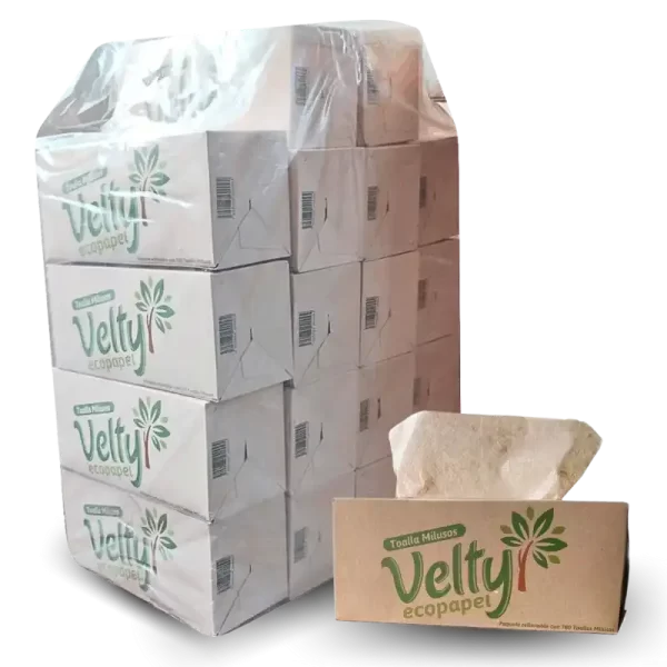 colchón en cajas milusos ecopapel velty